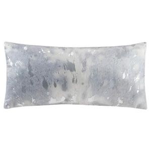 Metallic FauxFur Lumbar Pillow